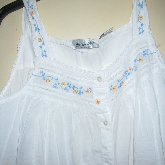 WOMENS 100% COTTON NIGHTGOWN -SIZE L - Picture 1 of 5